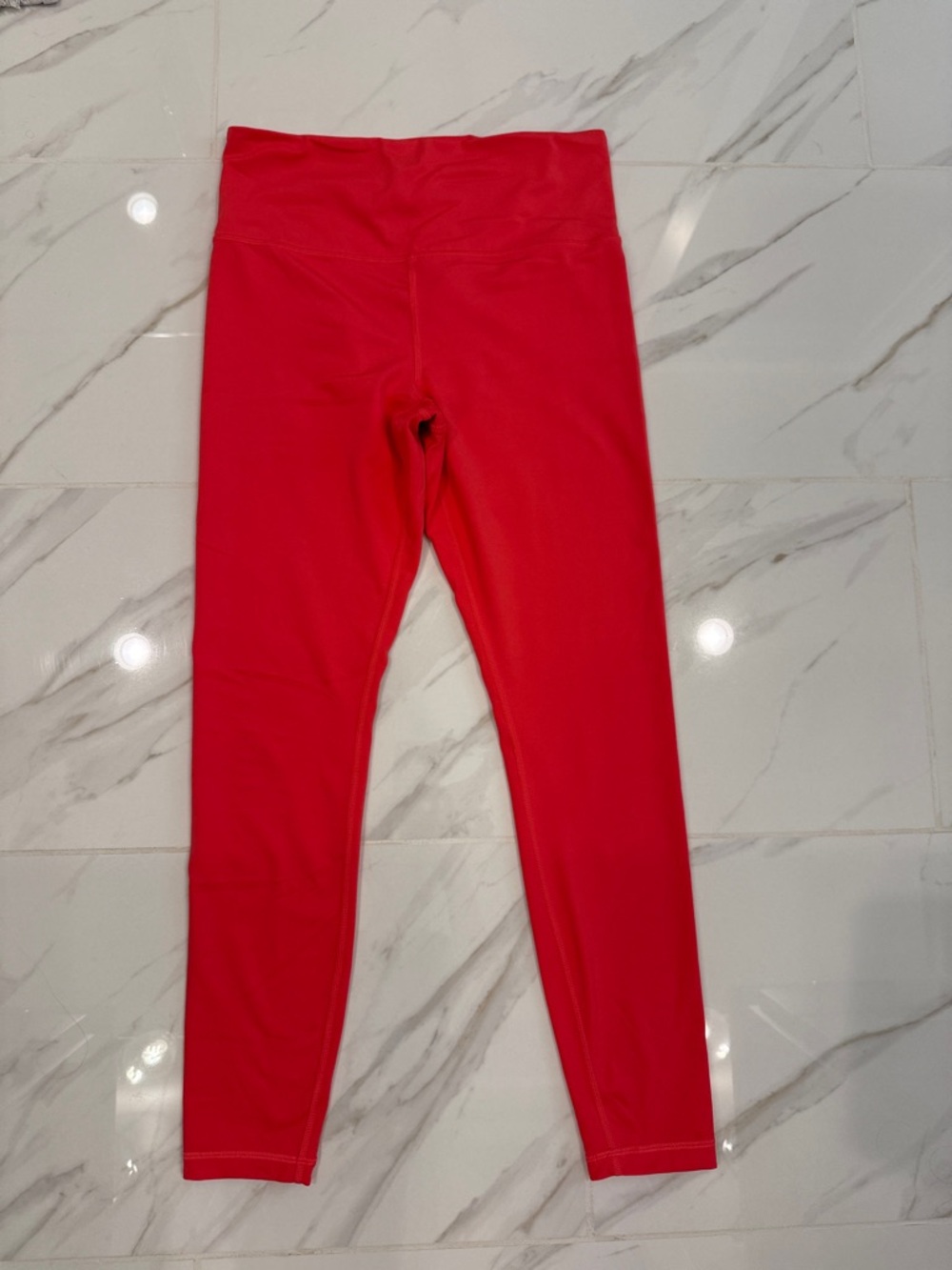 Athleta Red High-Waist Performance Leggings